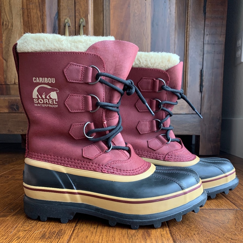 Women's Sorel Caribou Snow Boots Size 7